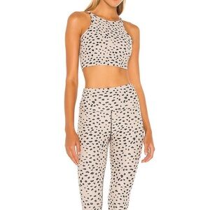 Beach Riot Leopard Print Legging and Tank Set